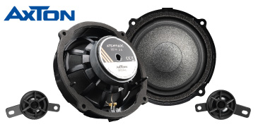 AXTON ATS-HY160C – fahrzeugspezifisches 2-Wege Komponentensystem für Hyundai i30, 16,5 cm Plug & Play Auto Front Lautsprecher