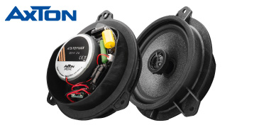 AXTON ATS-TOY160X – fahrzeugspezifisches 2-Wege Koaxial System für Toyota, Subaru, Lexus, 16,5 cm Plug & Play Auto Front Lautsprecher