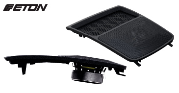 ETON UG FIAT FD7C – Neuartiger 80 mm (3“) Center Speaker für Fiat Ducato, Peugeot, Citroen, Opel, Breitband Mitteltöner, Zentral Lautsprecher mit Schale / Mittelkonsole