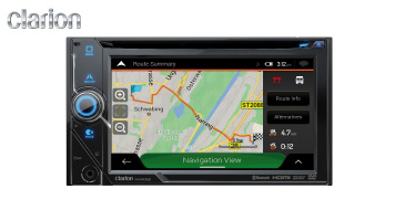 Clarion NX405E: 2-DIN Multimedia-Navigation