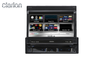 Clarion NZ502E: 1-DIN Multimedia-Navigation